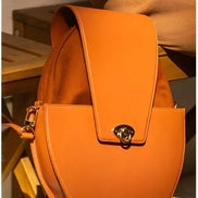 Honey Saddle Leather Tennis Racket Bag - Etienne