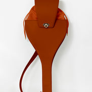 Honey Saddle Leather Tennis Racket Bag
